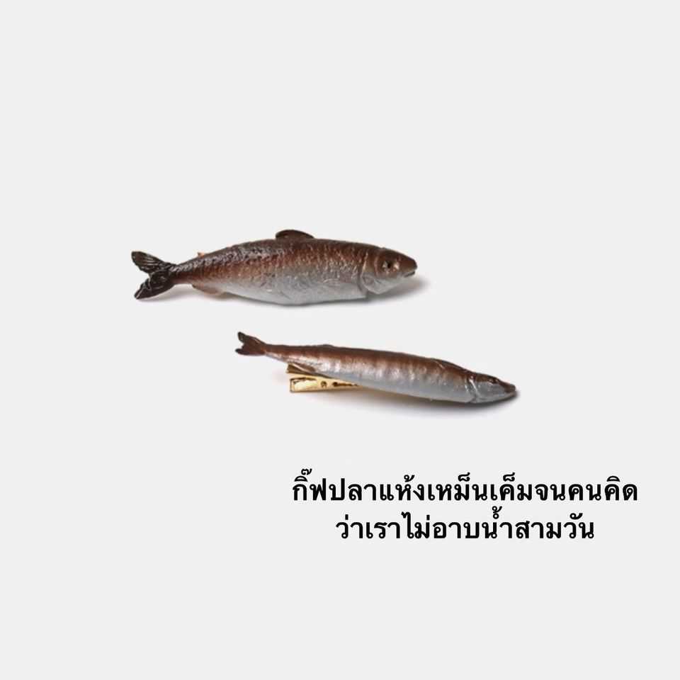 กิ๊ฟปลาแห้ง  พร้อมส่ง