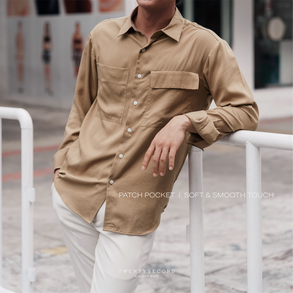 LUCA SHIRT - KHAKI
