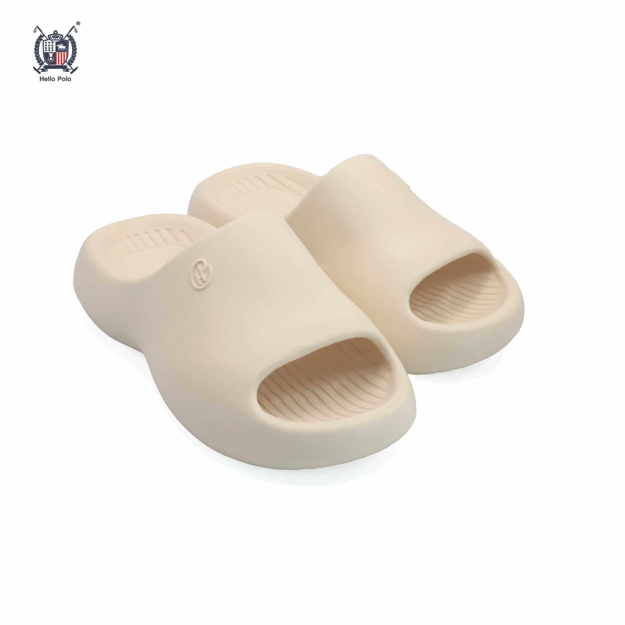 Hello Polo รองเท้าแตะ รองเท้าแฟชั่น รองเท้าแตะนุ่มนิ่มพื้นสูง 4 cm. กันลื่น รุ่น HP8028