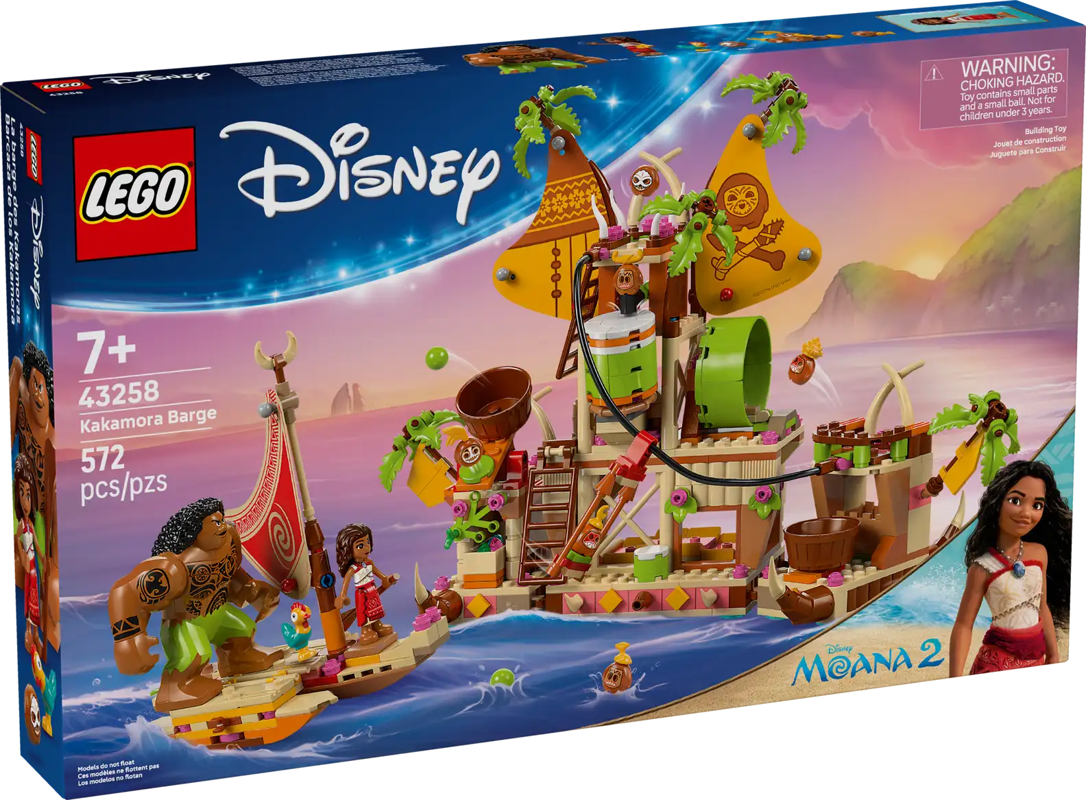 LEGO 43258 Kakamora Barge(สินค้าซื้อแล้วไม่รับเปลี่ยนคืน)