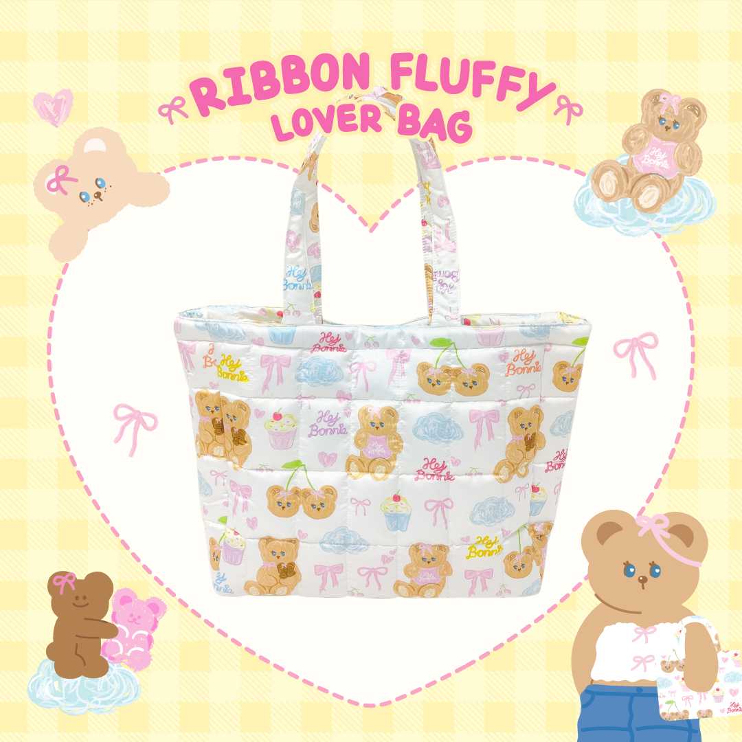 Ribbon Fluffy Lover Bag l Hej Bonnie Official