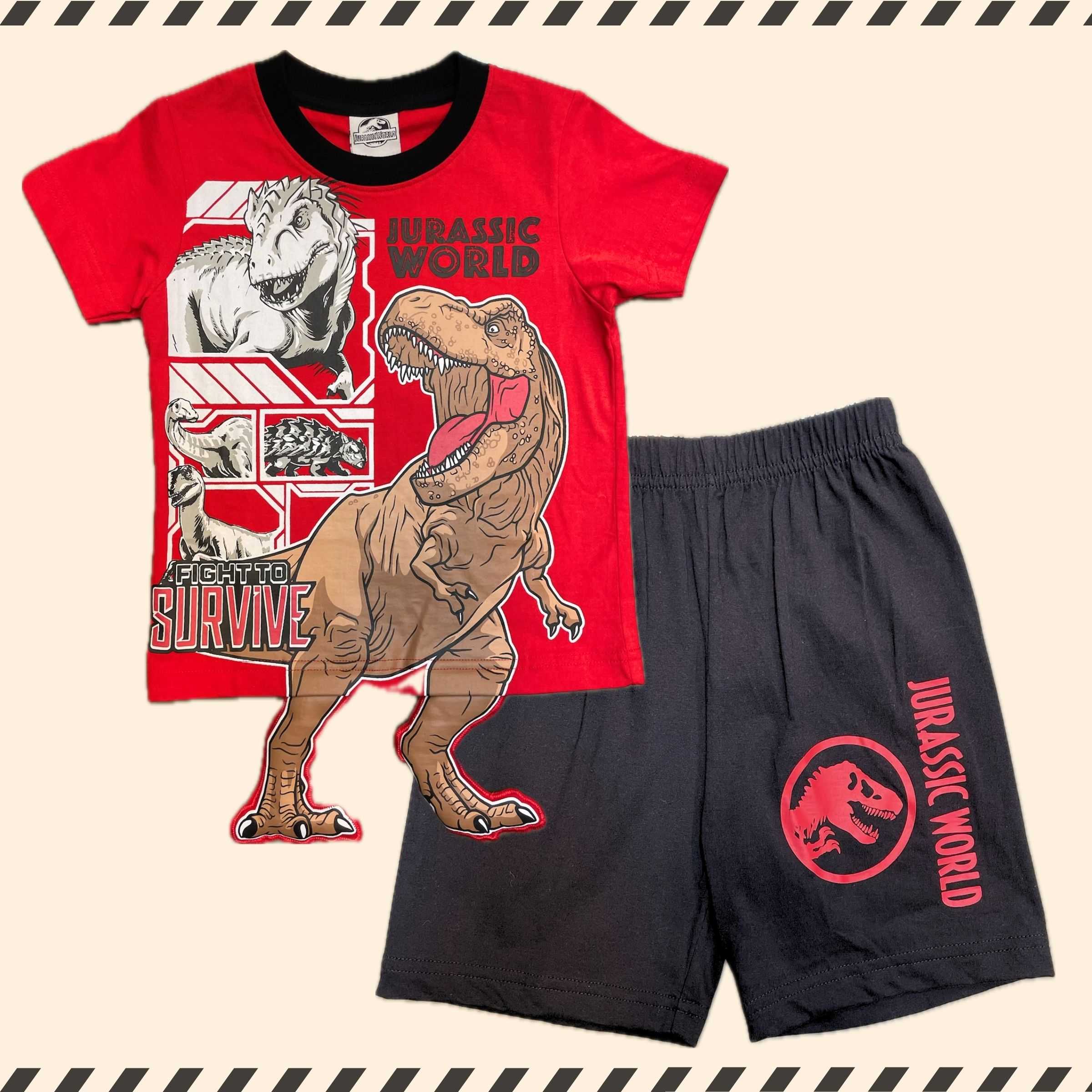 Jurassic Fight to survive Set Red/Black Size LL