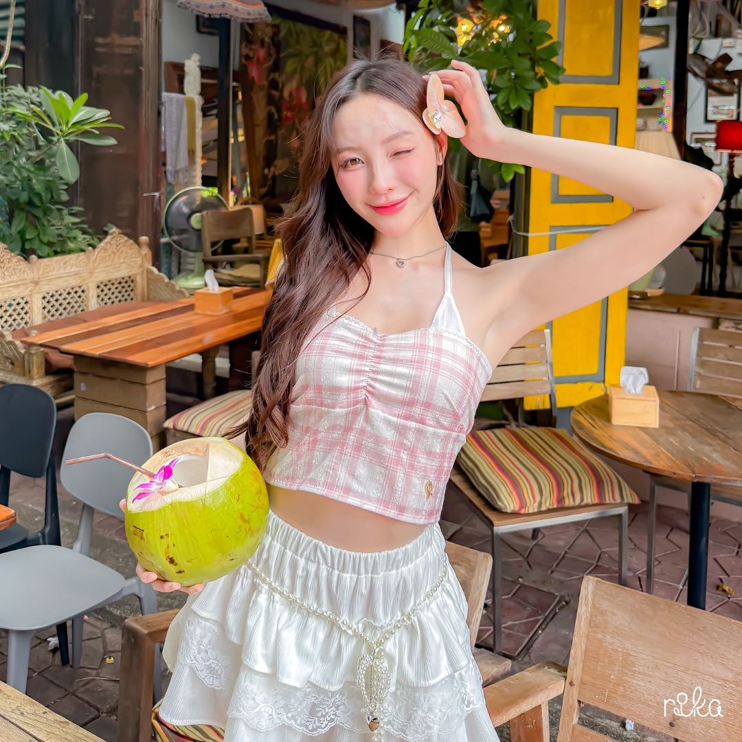RIKA น้องซากุระ เกาะอกแต่งสายบิกินี่