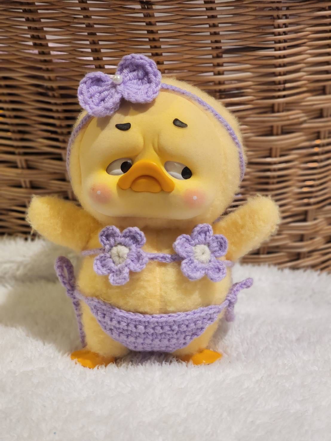 ชุดUpsetduck : Set Bikini+คาดผมไหมพรม
