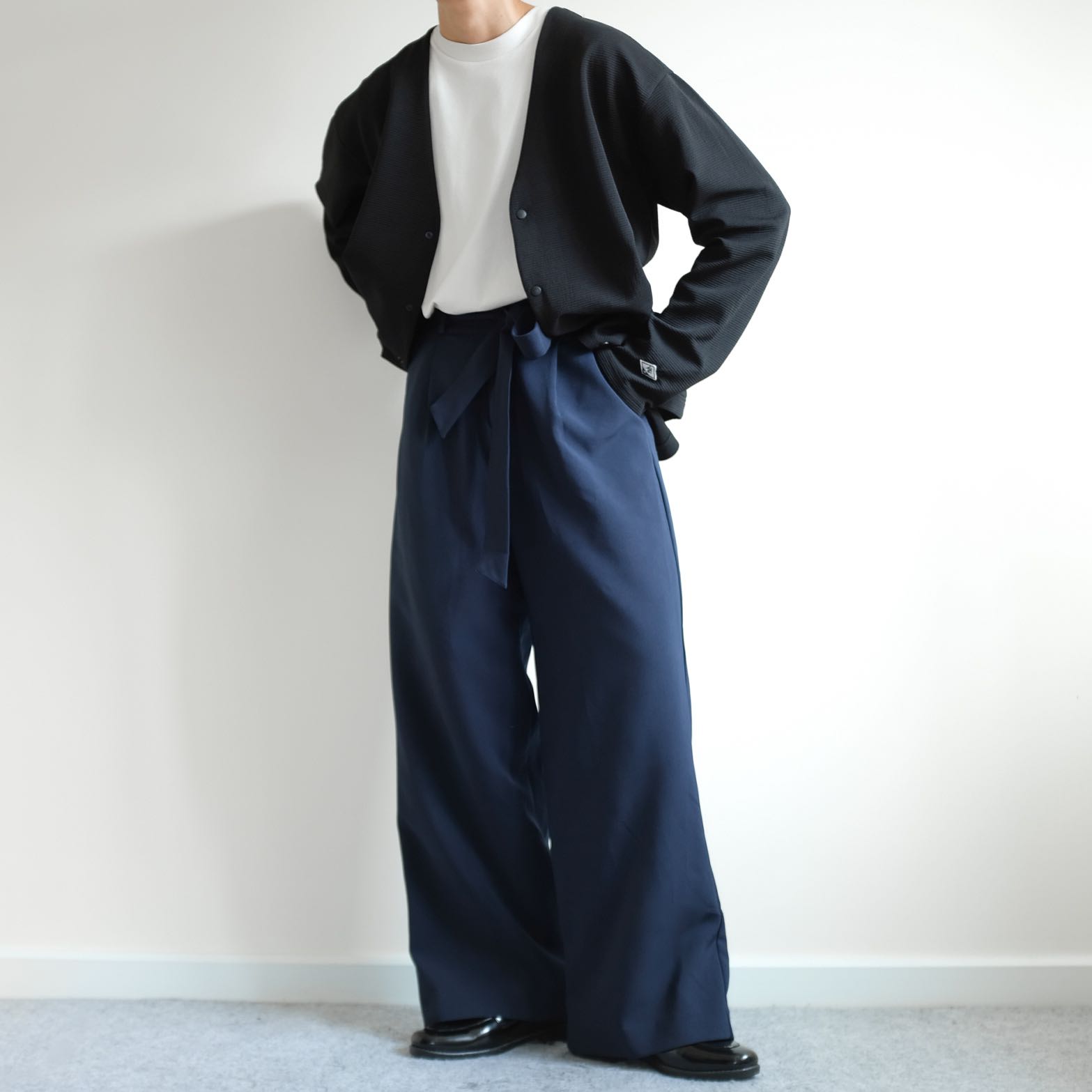 INDEX Relaxed Oversized Straight Wide Legs Pants 