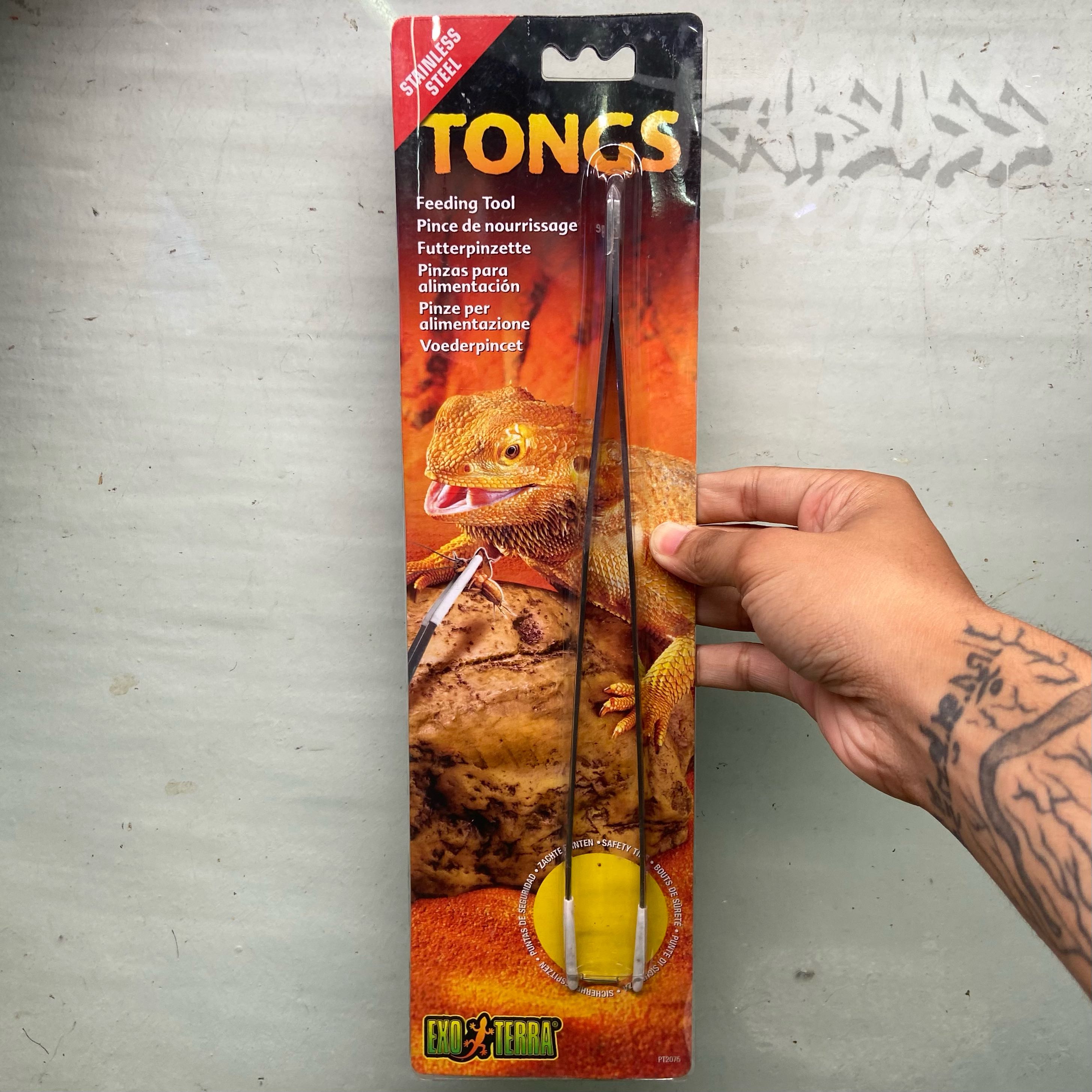 Exo Terra Tongs (Feeding Tool)