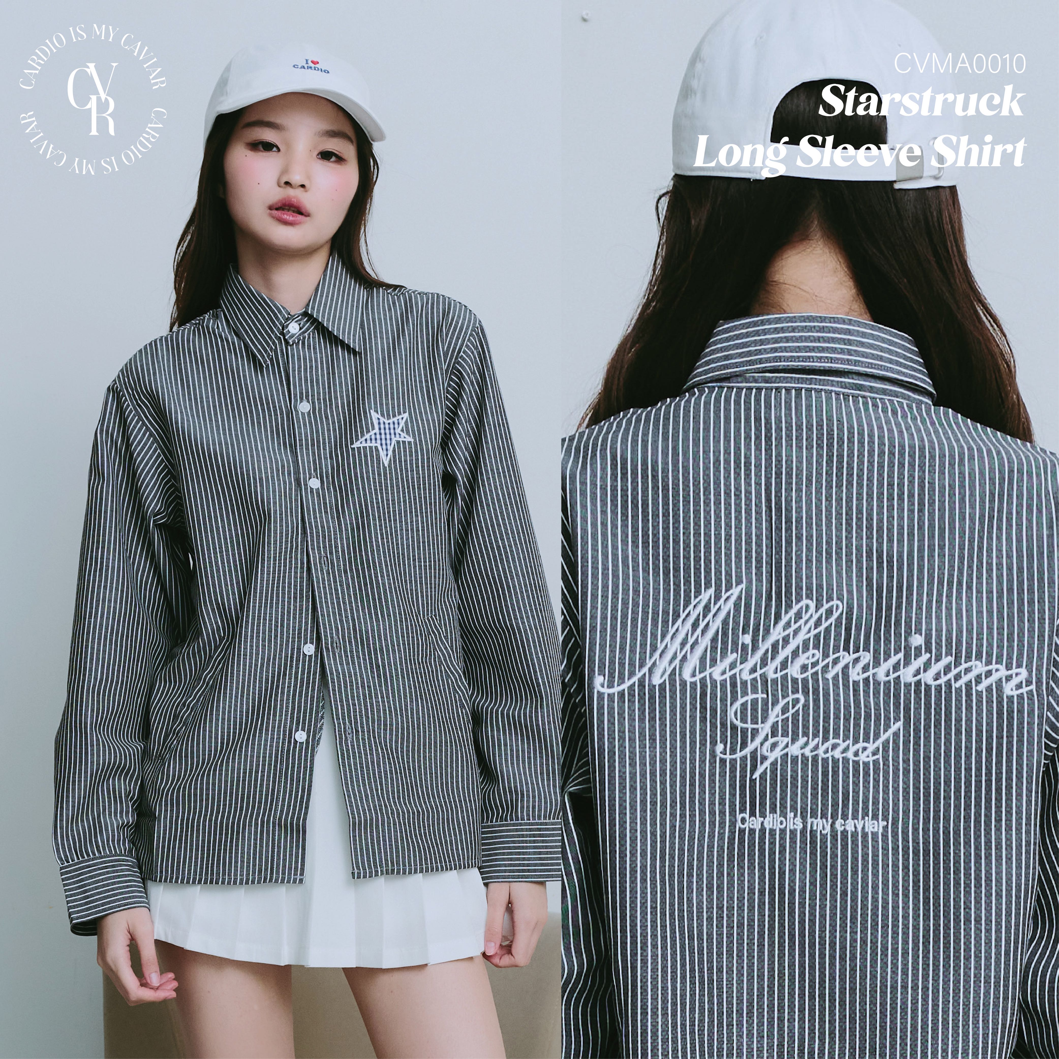 CARDIOISMYCAVIAR CVMA0010 : STARSTRUCK LONG SLEEVE SHIRT