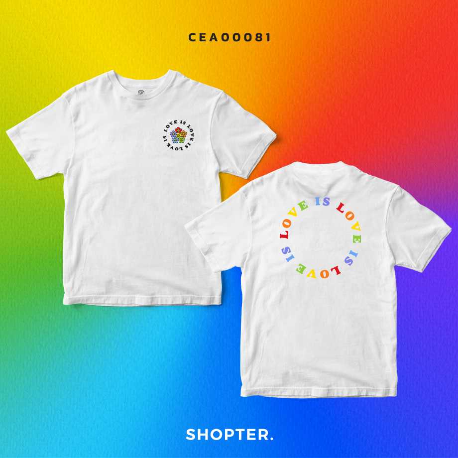 เสื้อ Love is Love is #PrideCollection CEA00081 #SOdAcreator