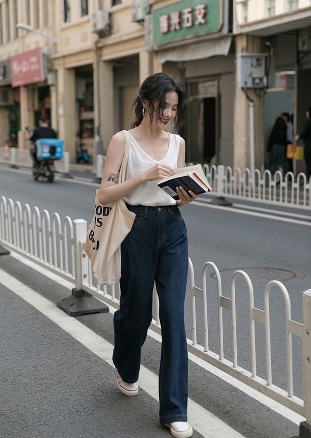 maru wide leg jeans [pre order]