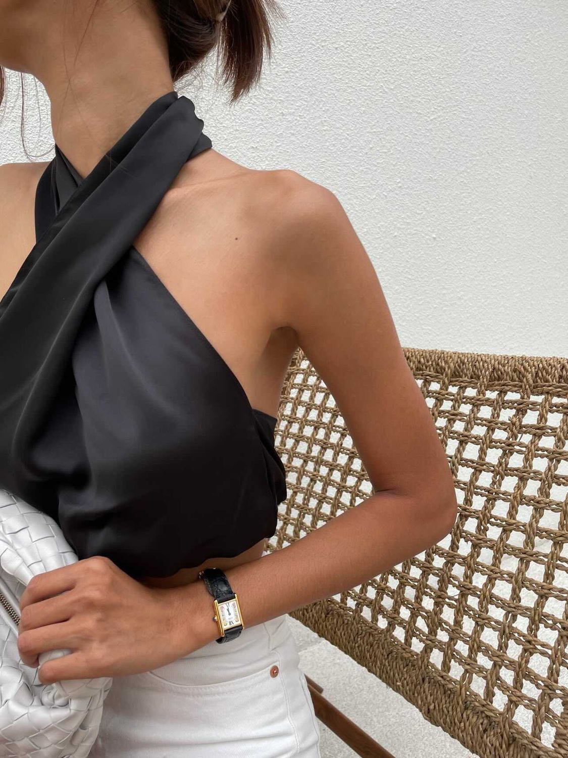 Malta Top in Black