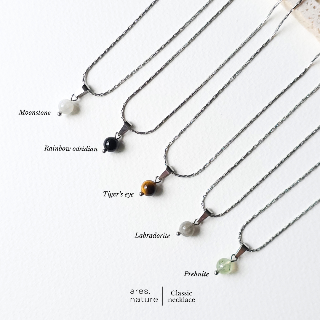 ares.nature - สร้อยหิน รุ่น Classic สร้อยสายมู เลือกหินเองได้