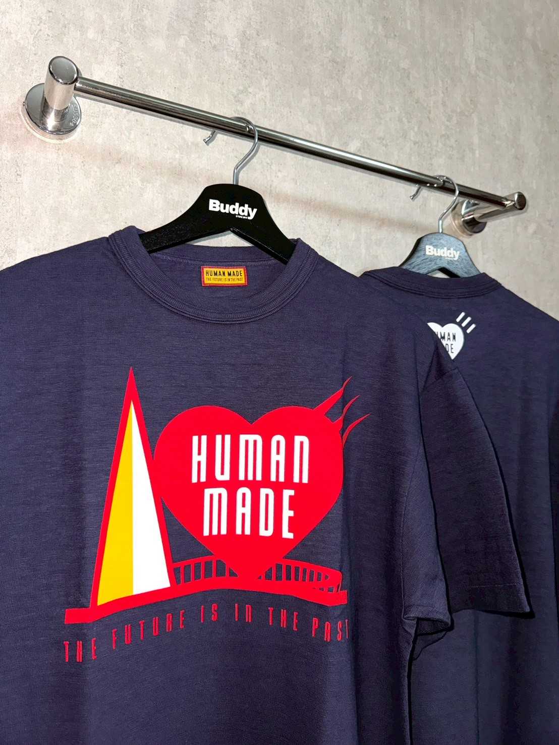 Human Made GRAPHIC T-SHIRT (NAVY/WHITE)