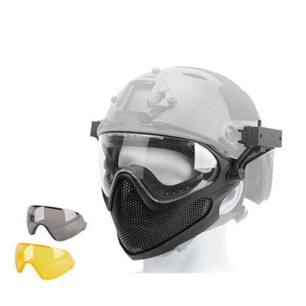 หน้ากาก Pilot Mask พร้อมเลนส์เปลี่ยน