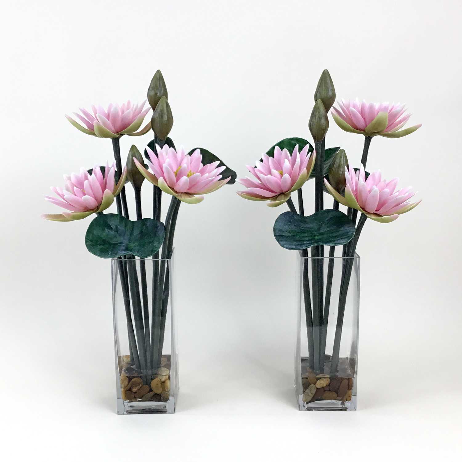 แจกันดอกบัว water lily SQB-65-17
