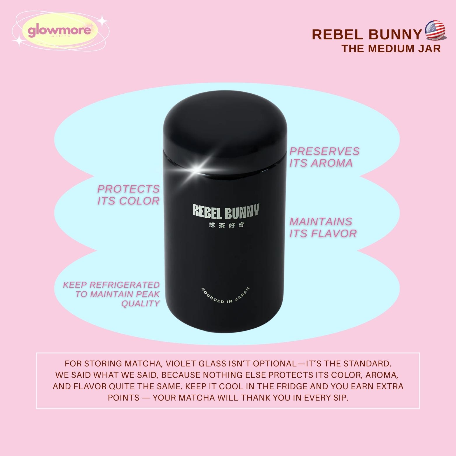 Rebel Bunny Matcha - The Medium Jar