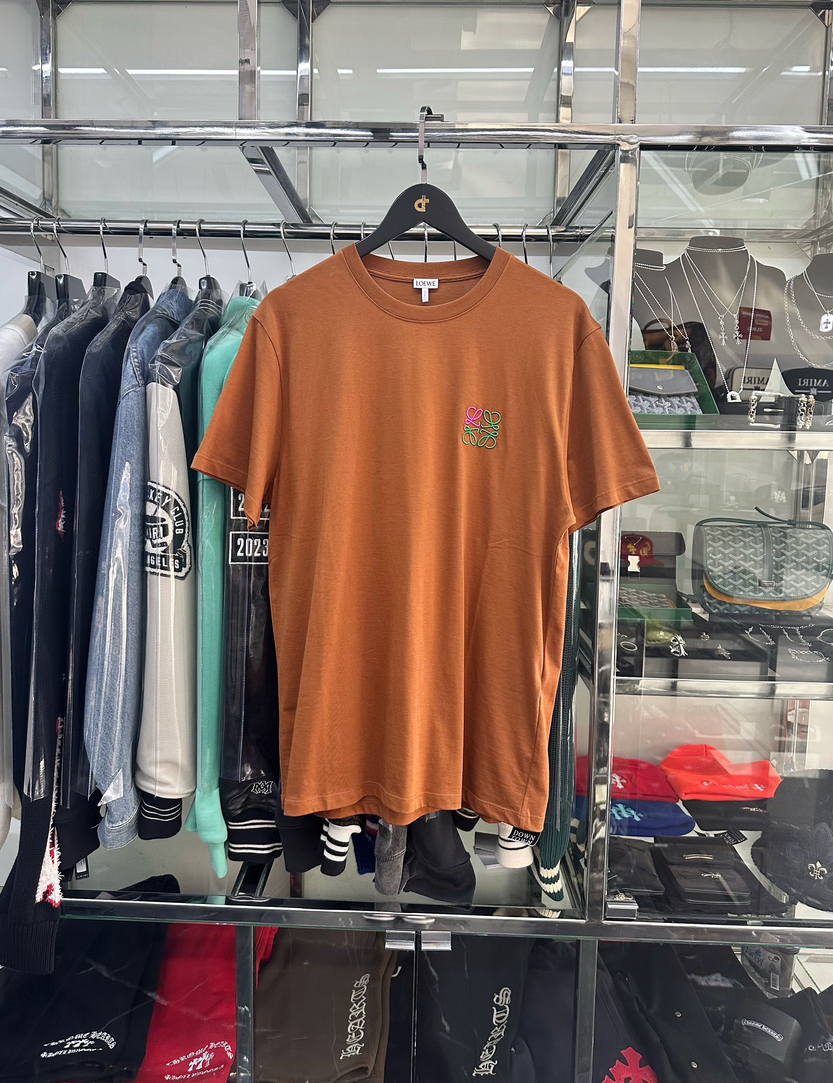 Loewe Regular Fit Orange T-Shirts