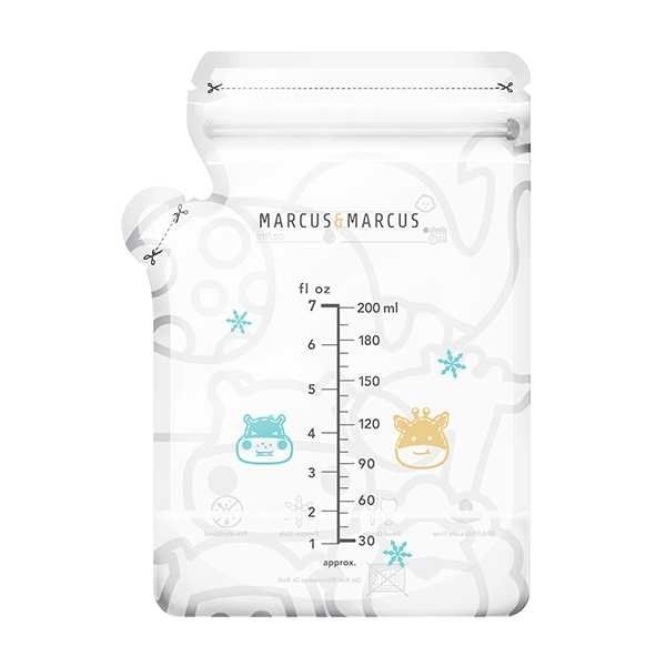 Marcus & Marcus Breastmilk Storage Bag ถุงเก็บน้ำนมแบบมี temperature sensing