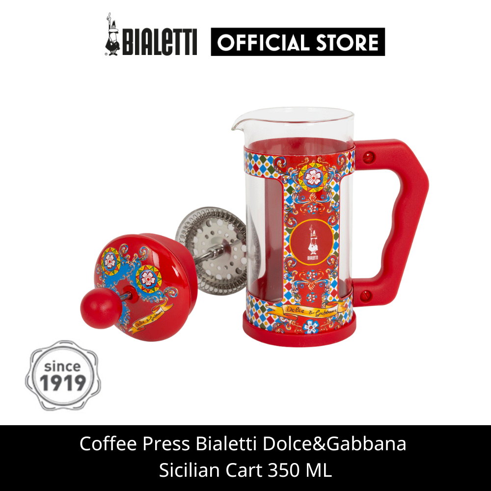 Bialetti x Dolce&Gabbana Carretto Siciliano  COFFEE PRESS 350 ML [BL-0005335]