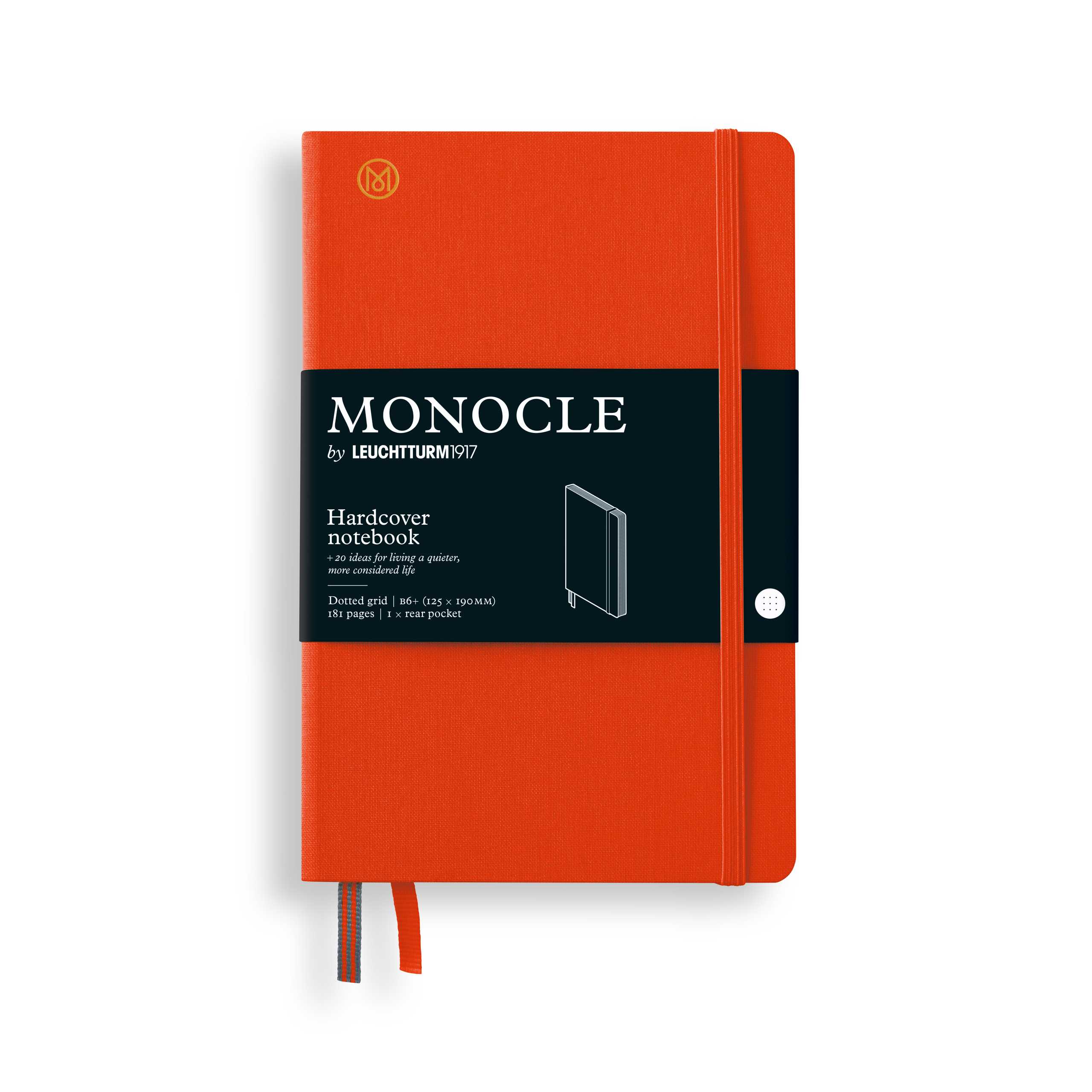 LEUCHTTURM1917 Monocle, Paperback (B6+) Dotted