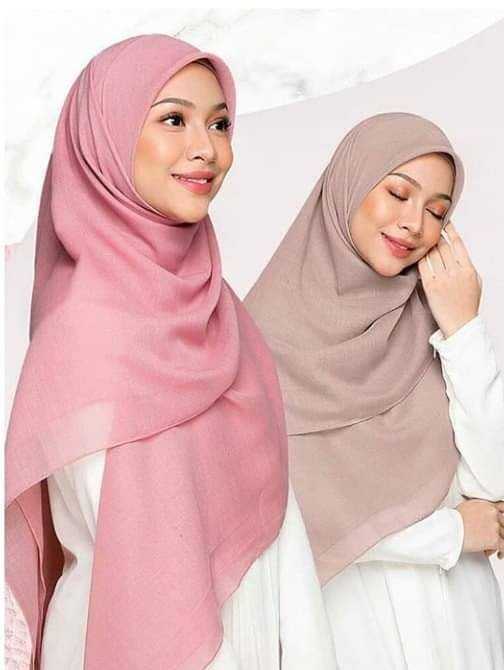 บาวาสีพื้นหลาสาม BawalPremium ขนาด142x142cm พร้อมส่ง