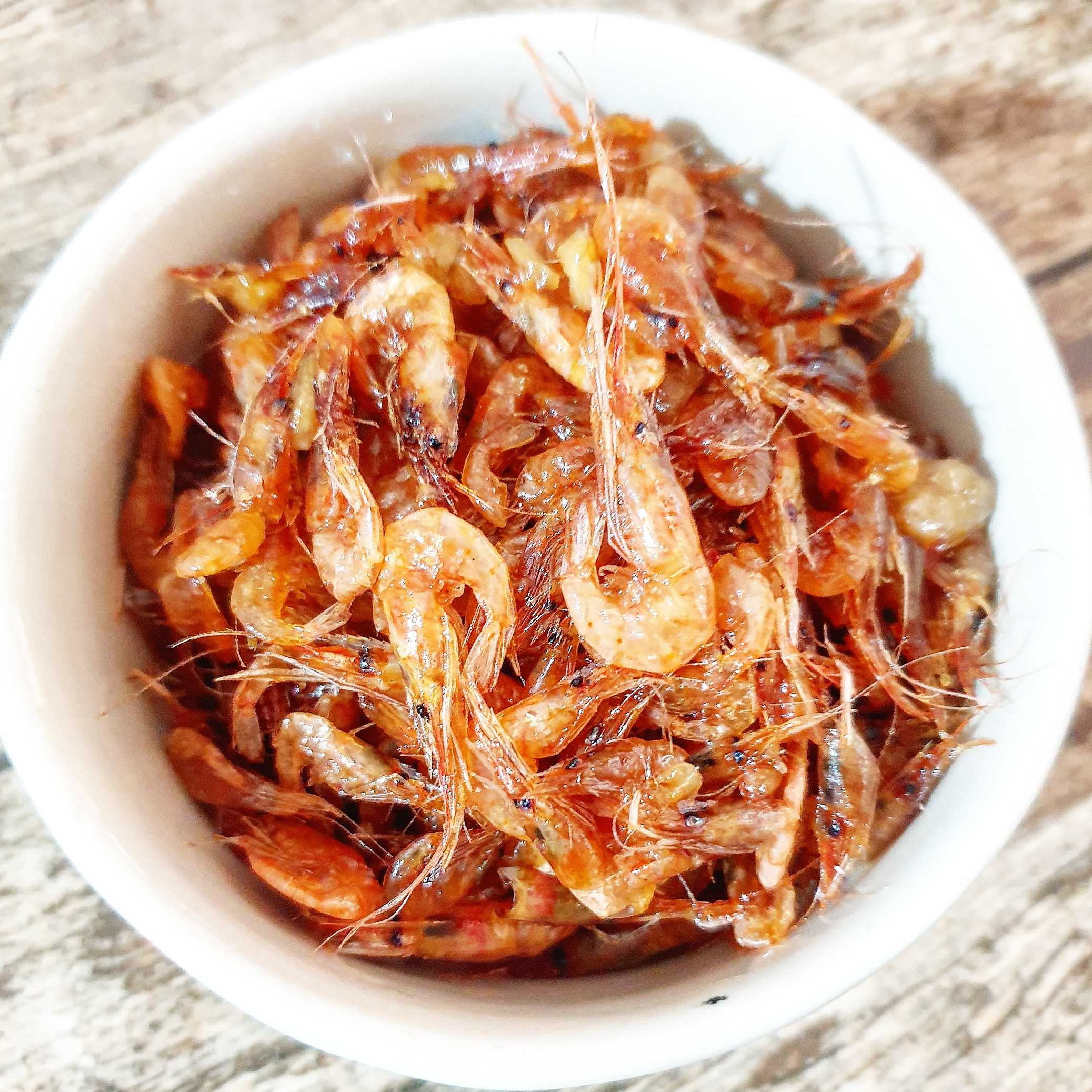 🦐กุ้งฝอยคั่วหวาน