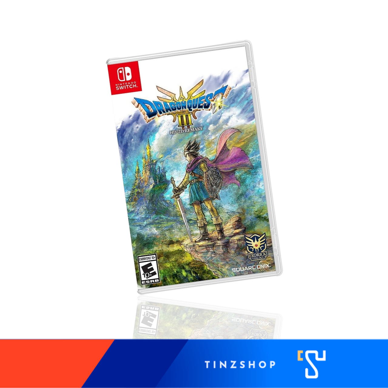 Nintendo Switch Game Dragon Quest III HD-2D Remake Zone Asia / English