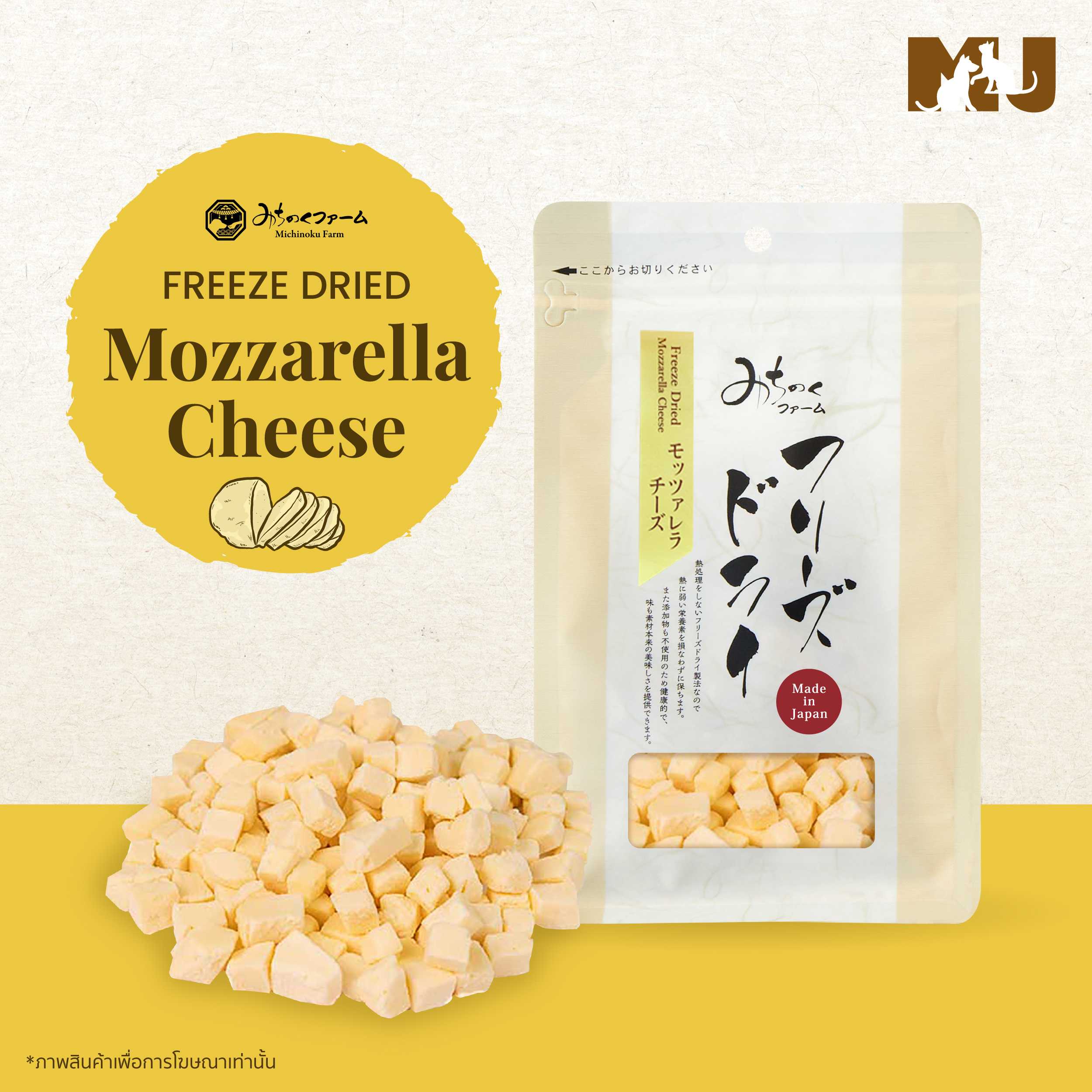 Freeze Dried Mozzarella Cheese 50g.
