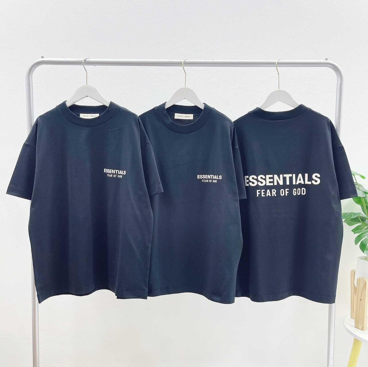 Essentials Jersey tee ( Black)