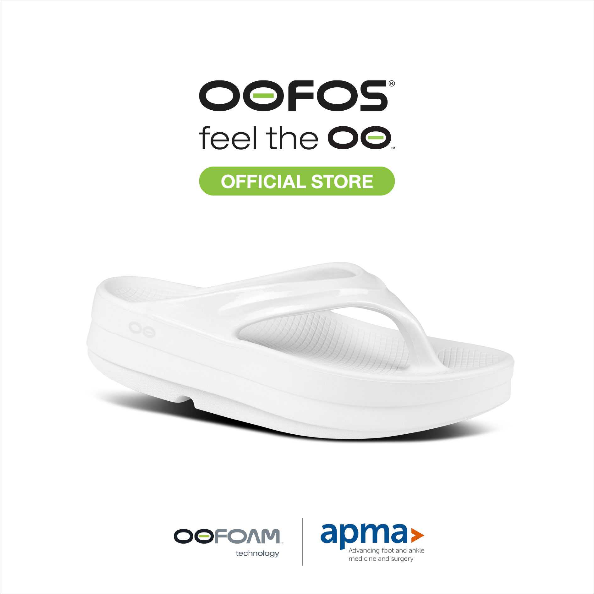 OOmega White - รองเท้าเพื่อการฟื้นฟู (สินค้าโปรโมชั่น รับคืนไม่รับเปลี่ยน)