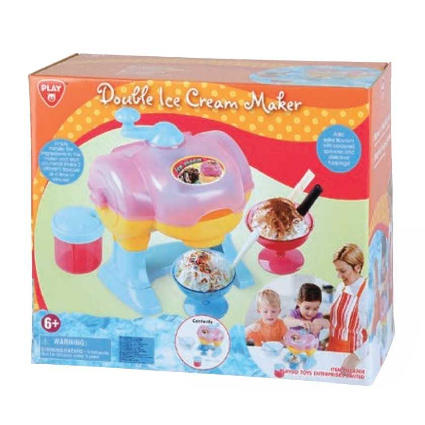 Playgo ของเล่นเสริมพัฒนาการ เครื่องทำไอศครีม 2 หัว (PG-6308)