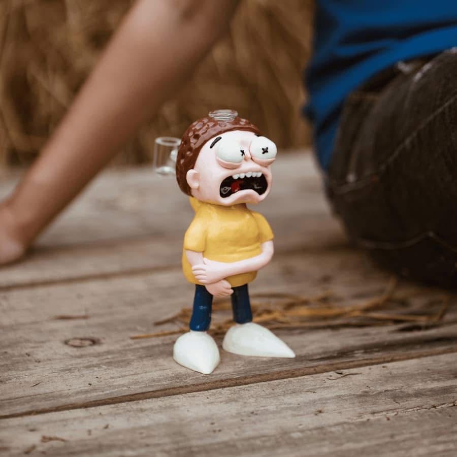 Rick & Morty with Quartz Banger l 20 cm
