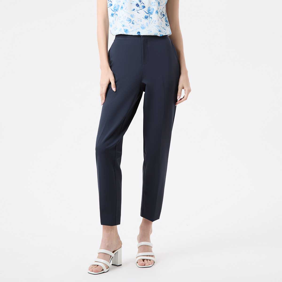 กางเกงเอวยางยืด | Elastic Waist Trousers | 01033