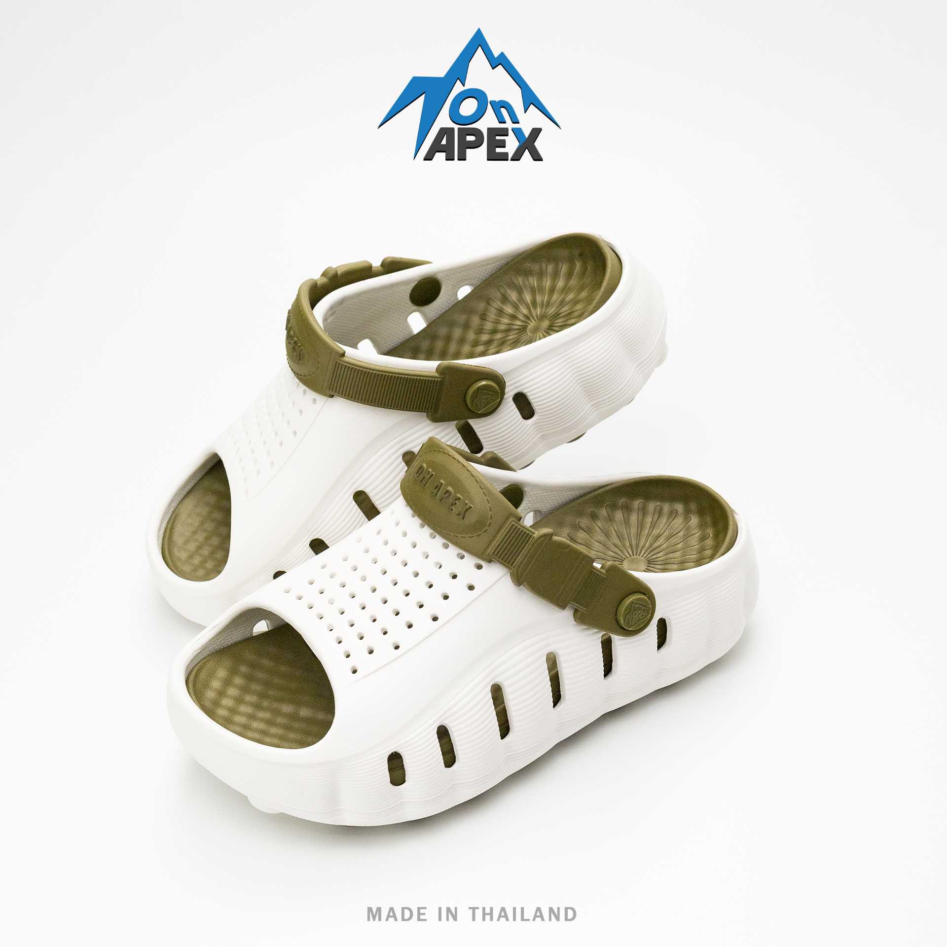 ON APEX รุ่น ONX1006 รองเท้าแตะรัดส้น เปิดหน้าเท้า วัสดุ EVA พร้อมถุงผ้า Size 36-45