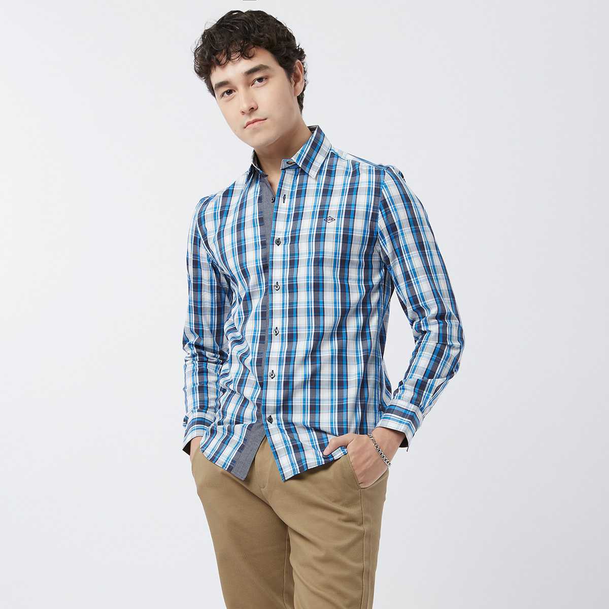 เสื้อเชิ้ตลายตาราง | Checked Shirt | 00783