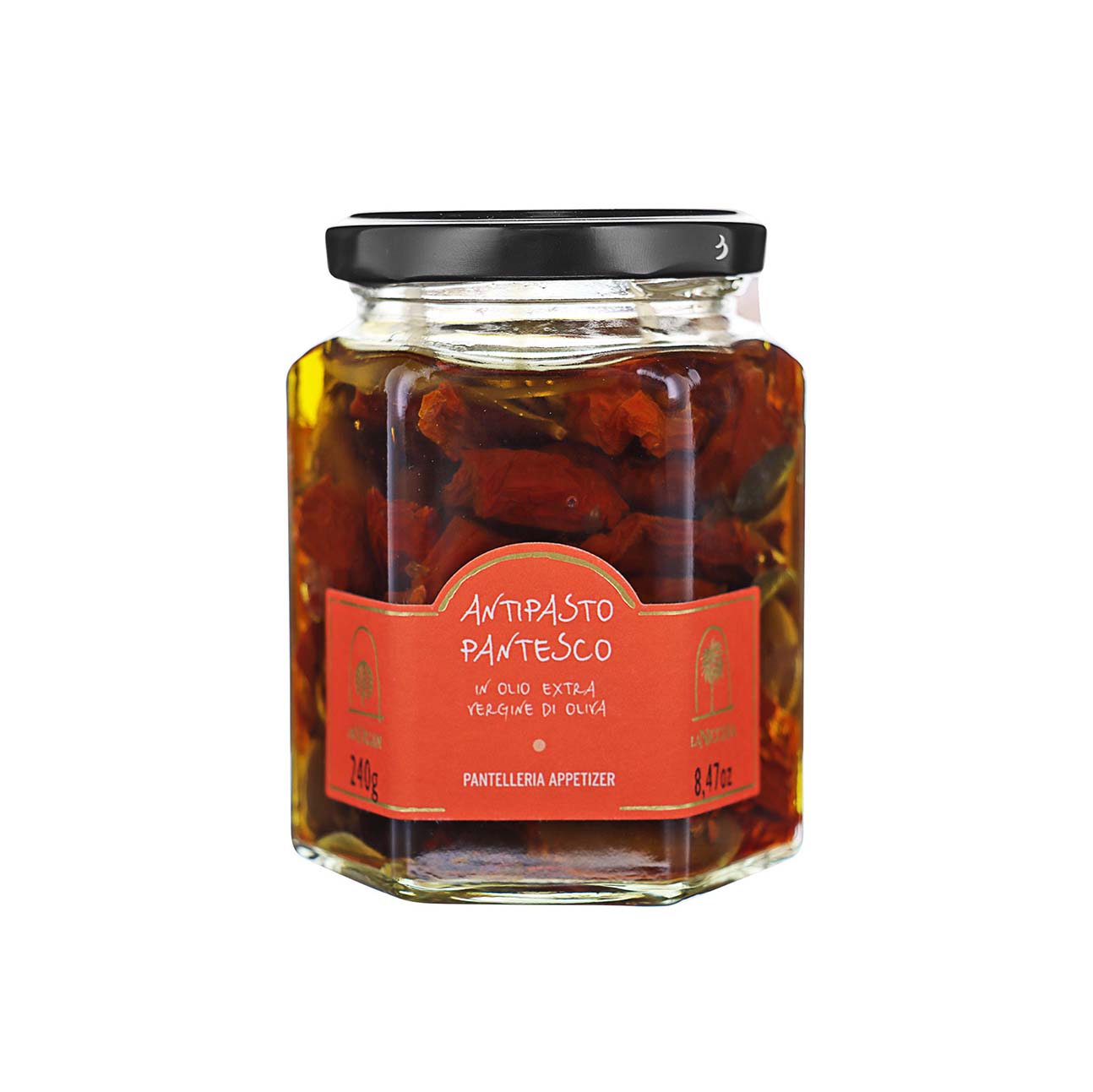 Antipasto Pantesco In E.V.O. Oil Jar La Nicchia - 240gr