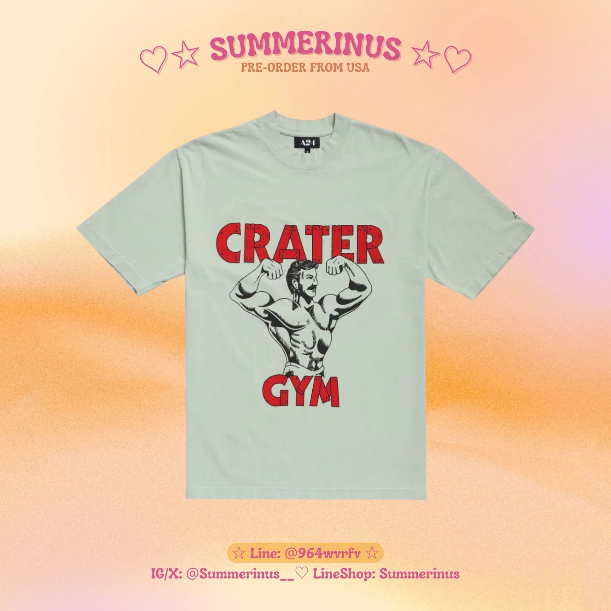 Mint Crater Gym Staff 🌞 A24 Tee