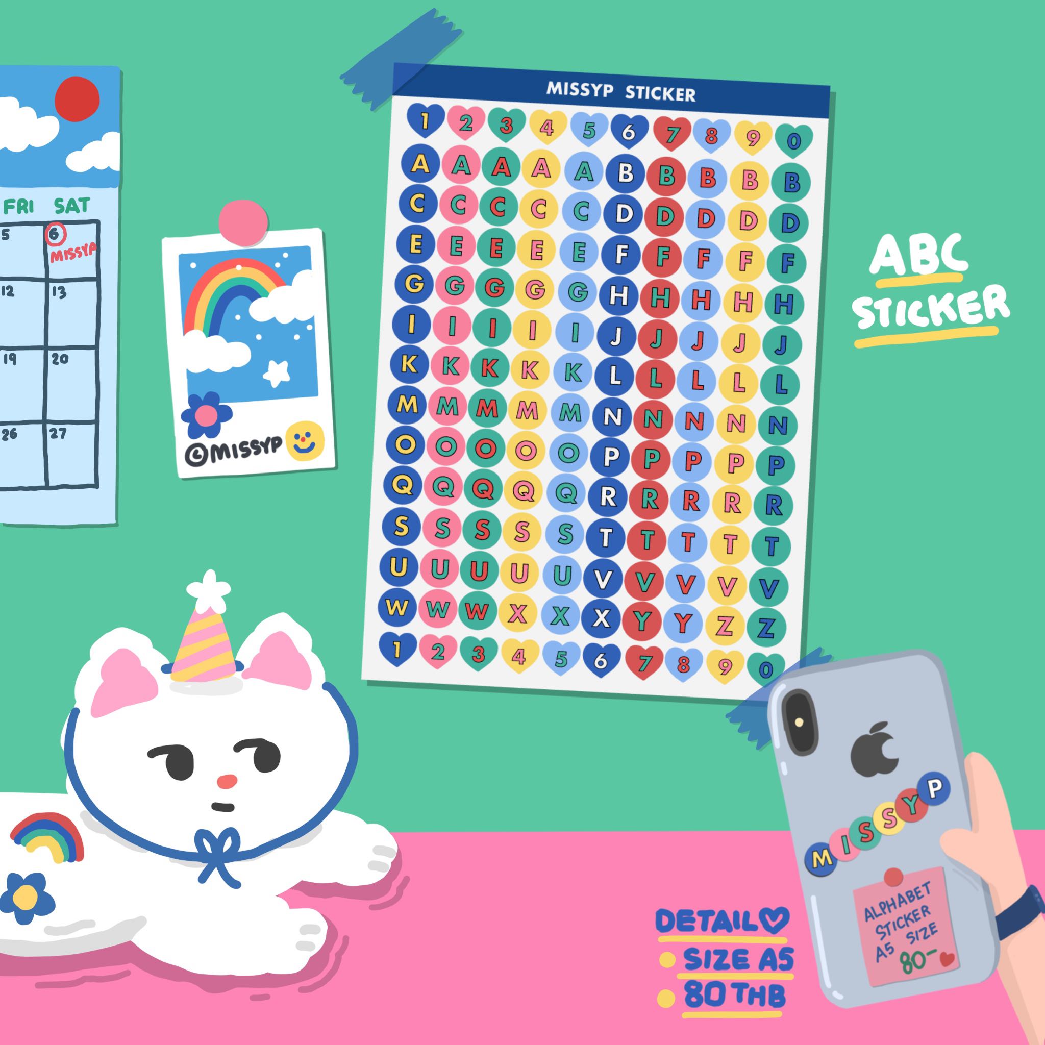 STICKER ABC VOL.1