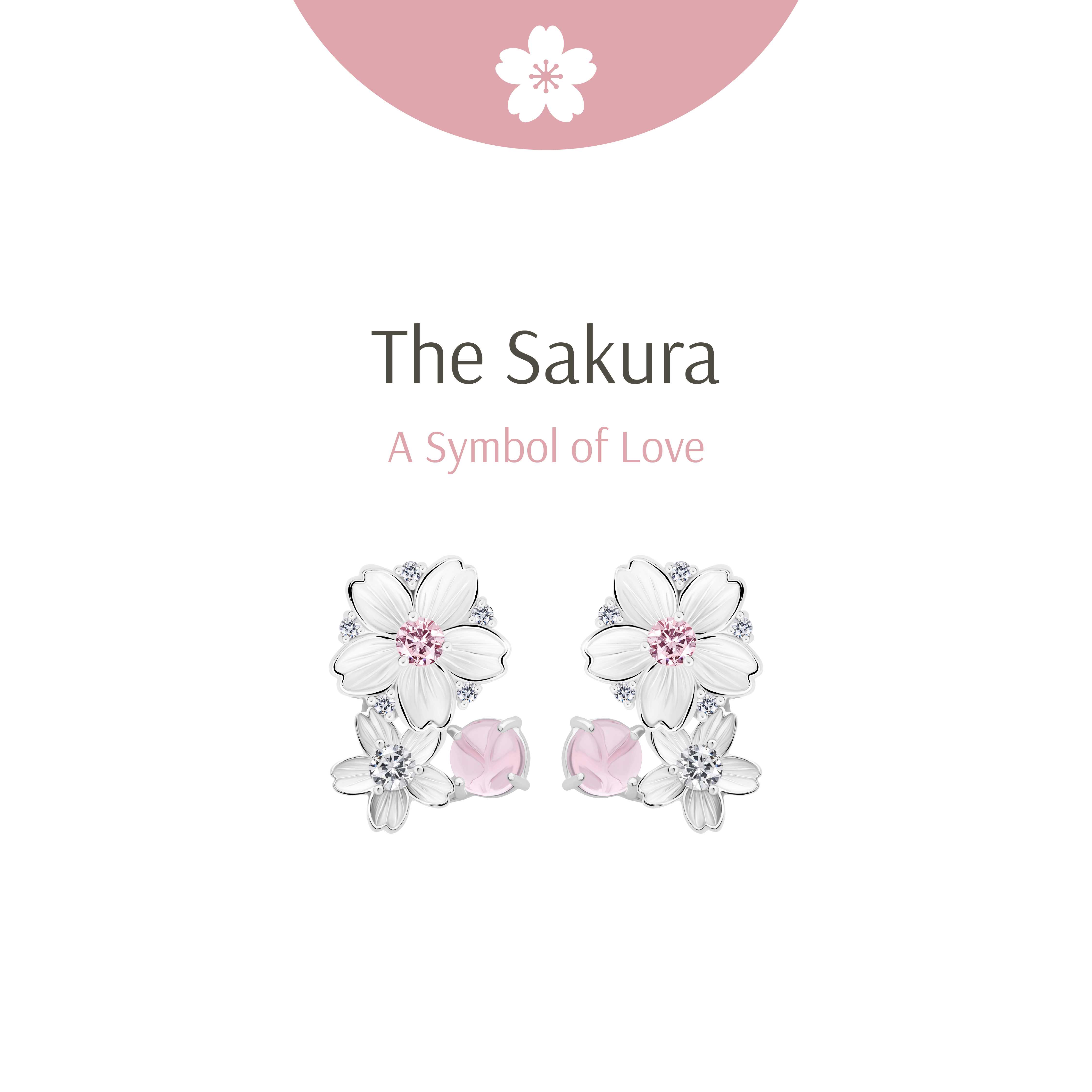 Blooming Sakura Earrings
