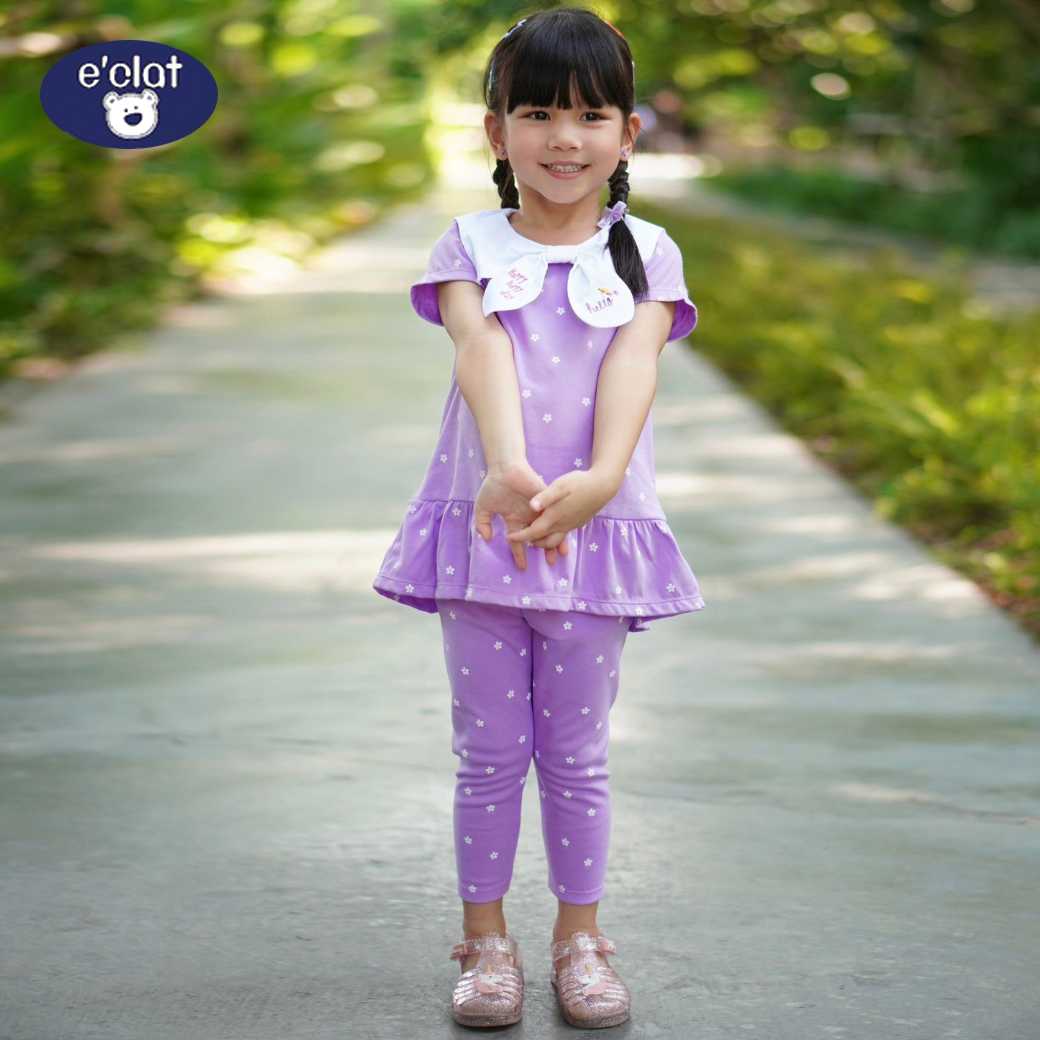 e'clat เสื้อ+เลคกิ้งเด็กหญิง SKU-8022 ส่งฟรี