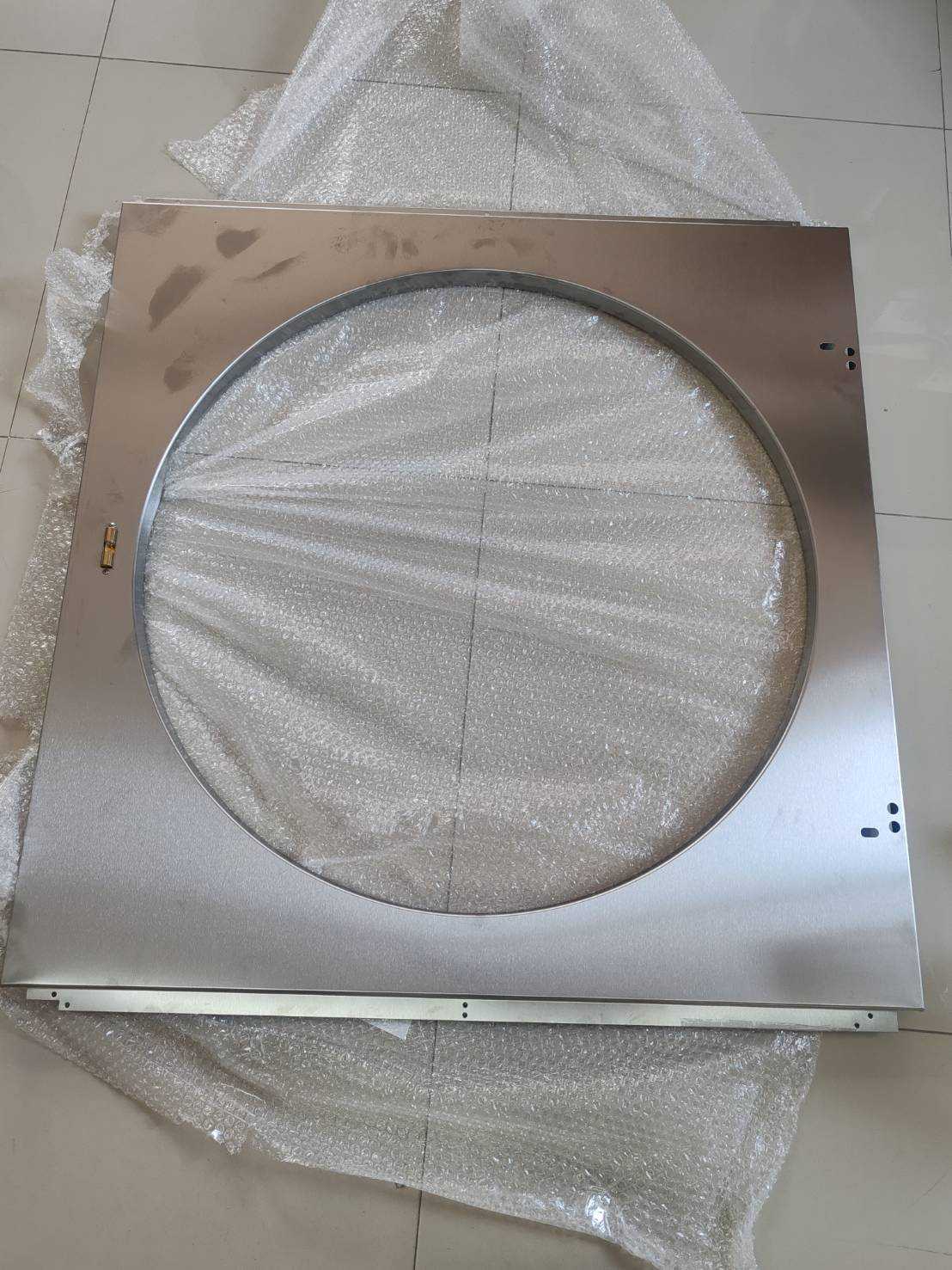 T35 Front panel complete stainless steel,Primus Tumble Dryer(528972)-AA