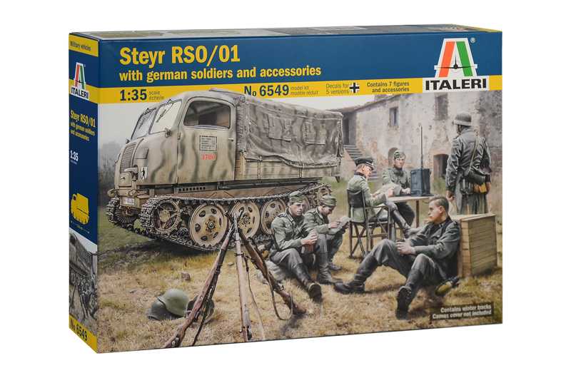 1/35 STEYR RSO/01 with GERMAN SOLDIERS