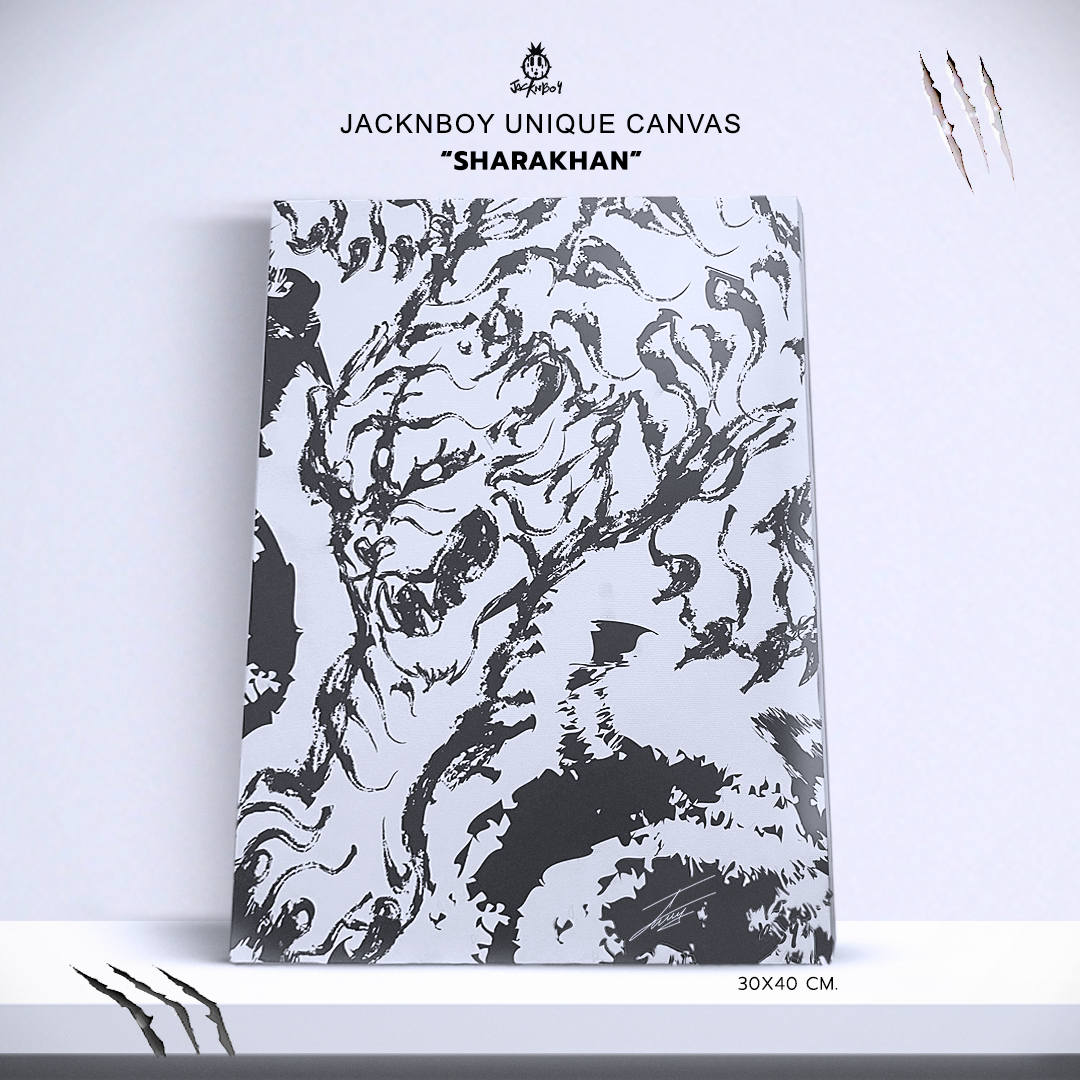 Sharakhan 30x40 cm. ( Unique Canvas )