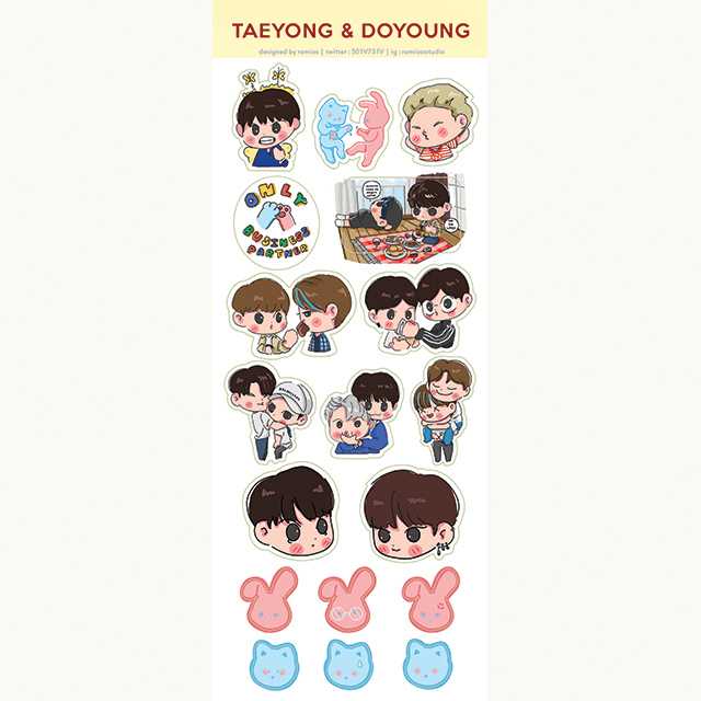 STICKER - BFF DOYOUNG&TAEYONG
