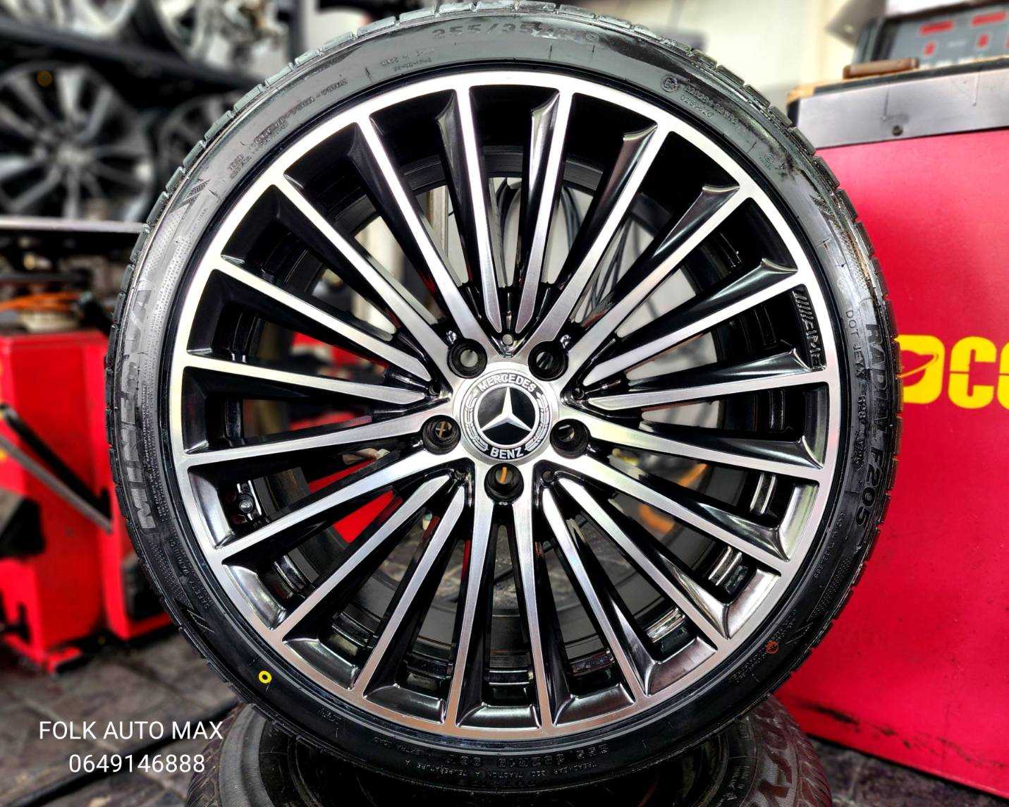 ปี25 ล้อ Mercedes Benz แท้ ขอบ 19 C Class w206 AMG พร้อมยางใหม่ 1540368  91188568  91187568