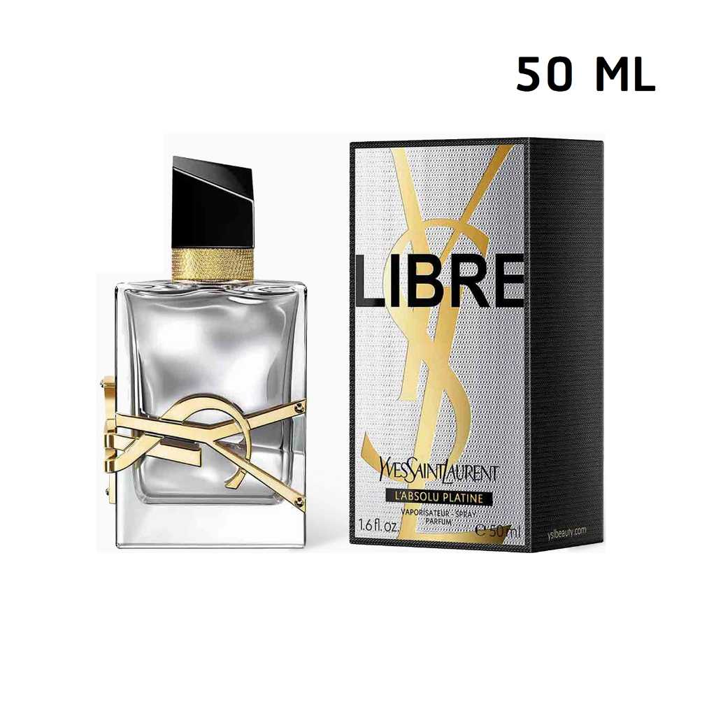 (50 ML - L'ABSOLU) YSL Libre L' Absolu Platine PARFUM 50 ml. กล่องซีล