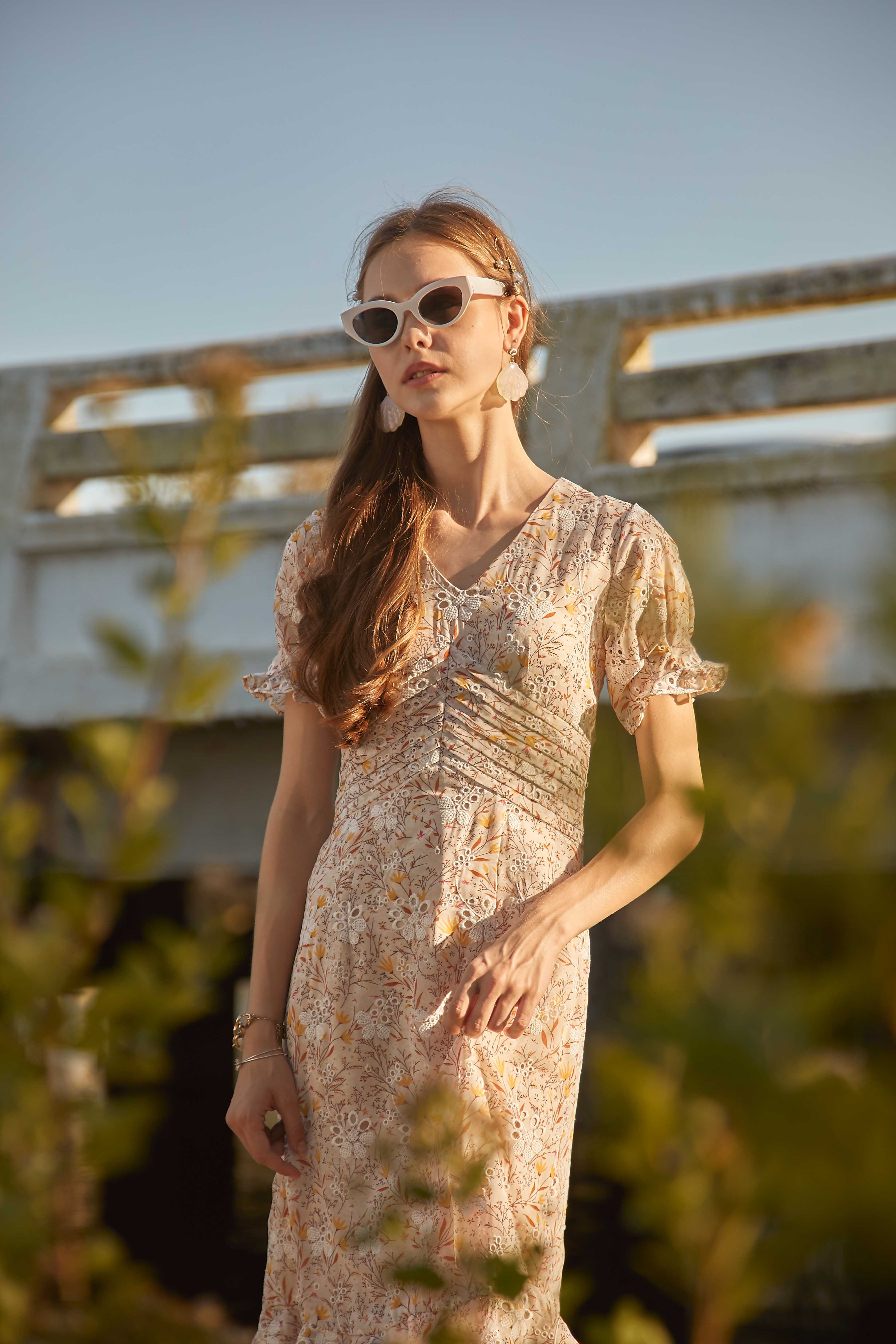 LYN DRESS (Yellow)