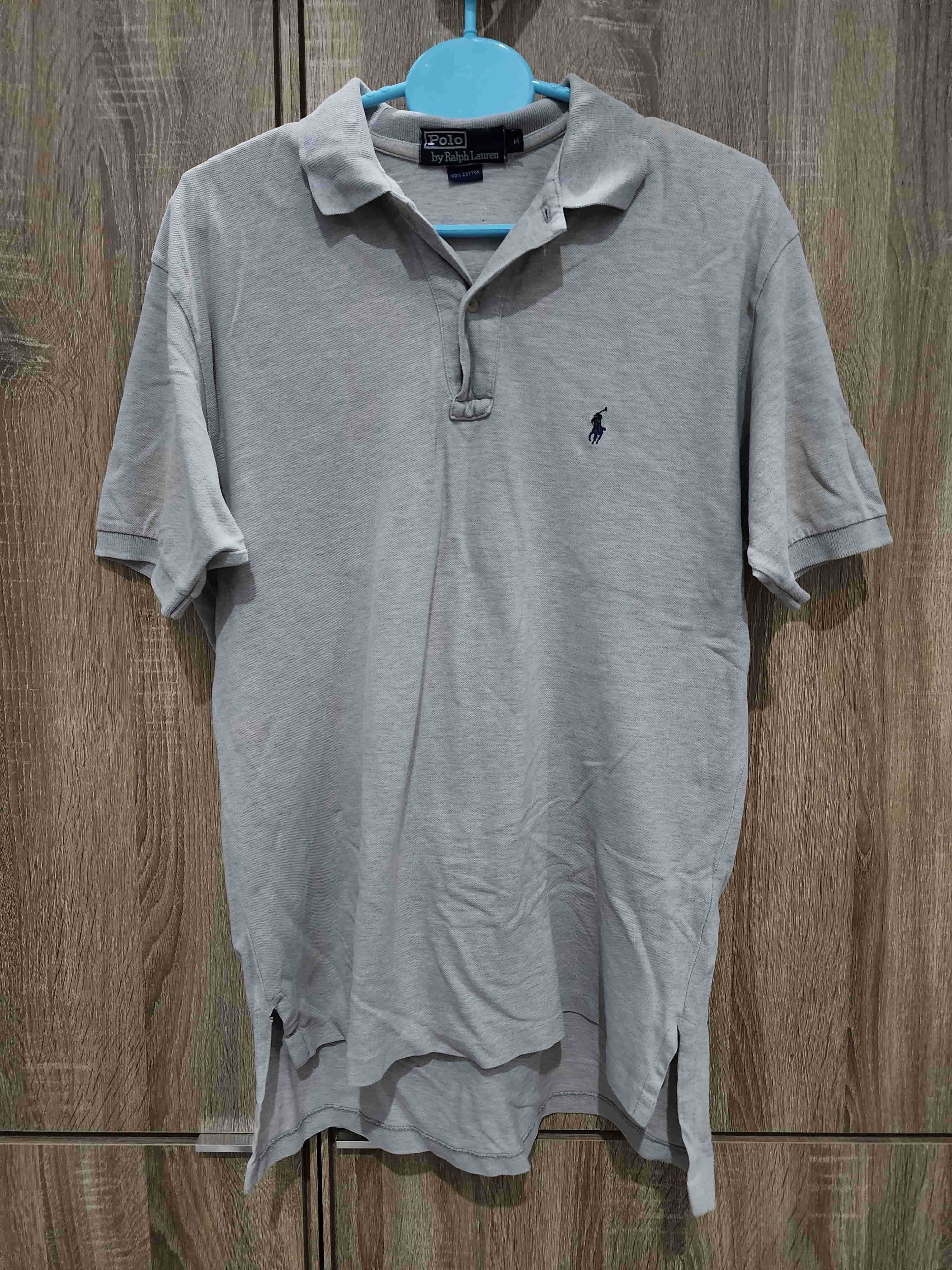 เสื้อ คอปก ยี่ห้อ POLO สีเทา สวยหายาก เบอร์ M L ใส่สบาย พร้อมส่ง