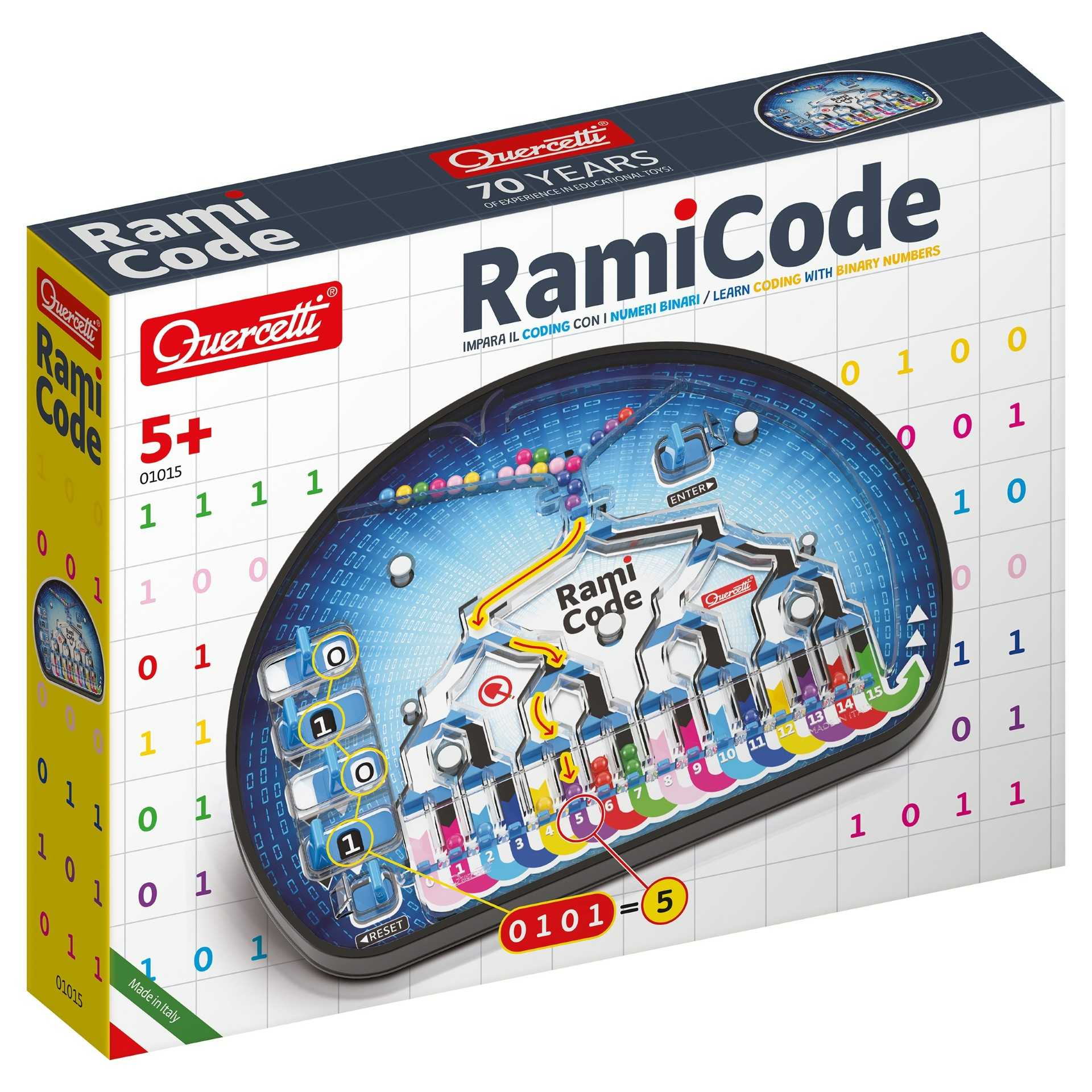 Quercetti Rami Code เกมการเขียนโปรแกรมรามี่โค้ด