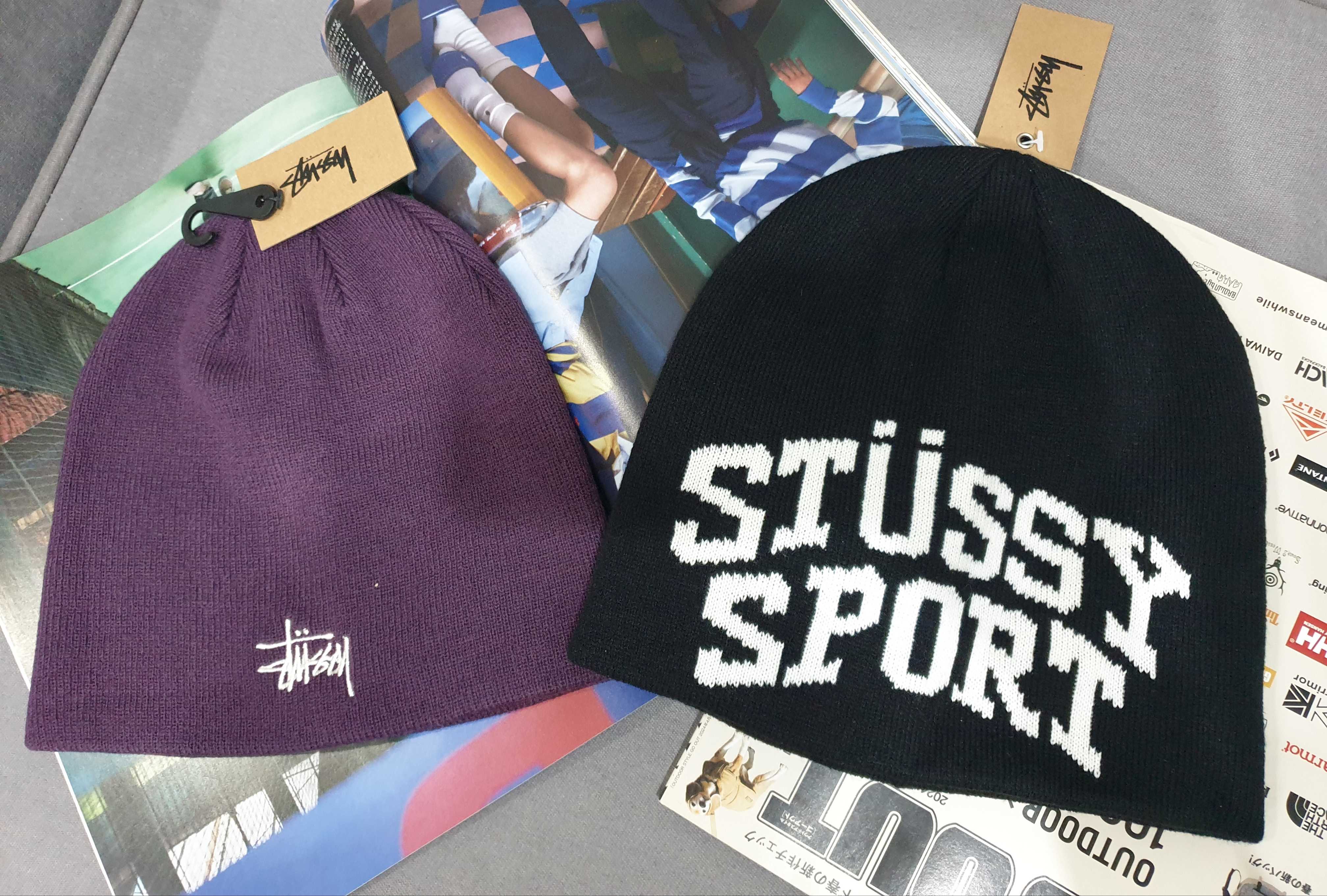(สินค้าPREORDER15-20days) Stussy skullcap beanie hat ของแท้ป้ายครบ