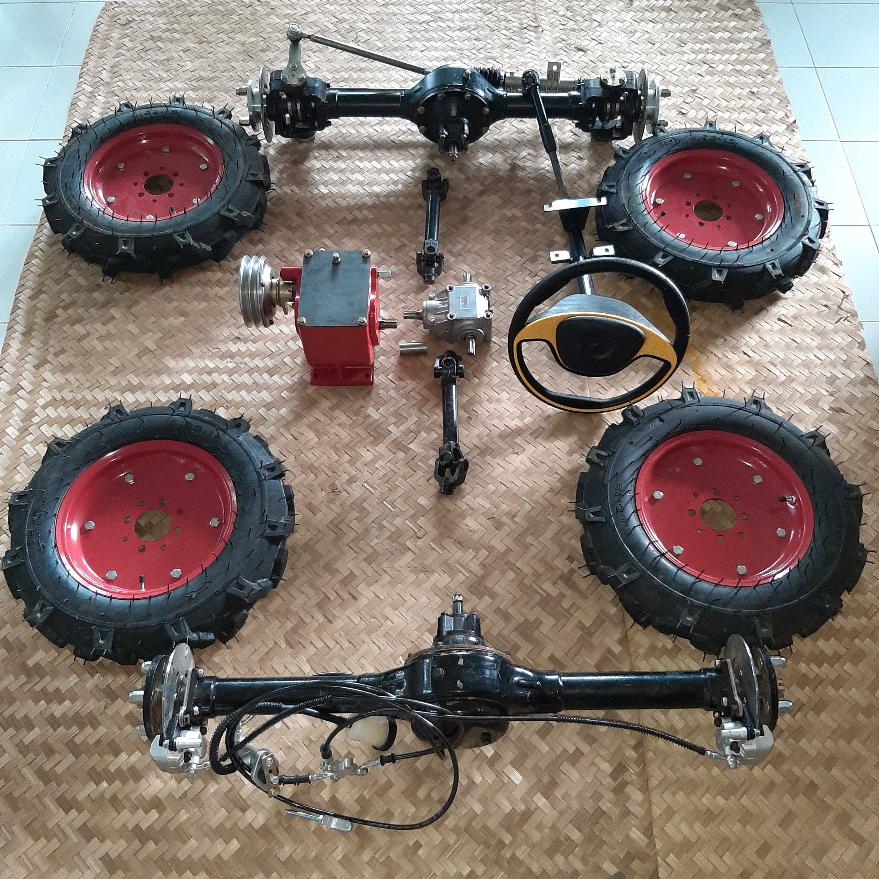 180#W4DCAR# Pชุด4x4อุปกรณ์สำหรับ ขับเคลื่อนรถยนต์ 4 ล้อ ไม่มีเครื่อง ใช้ ทำรถ 4WD